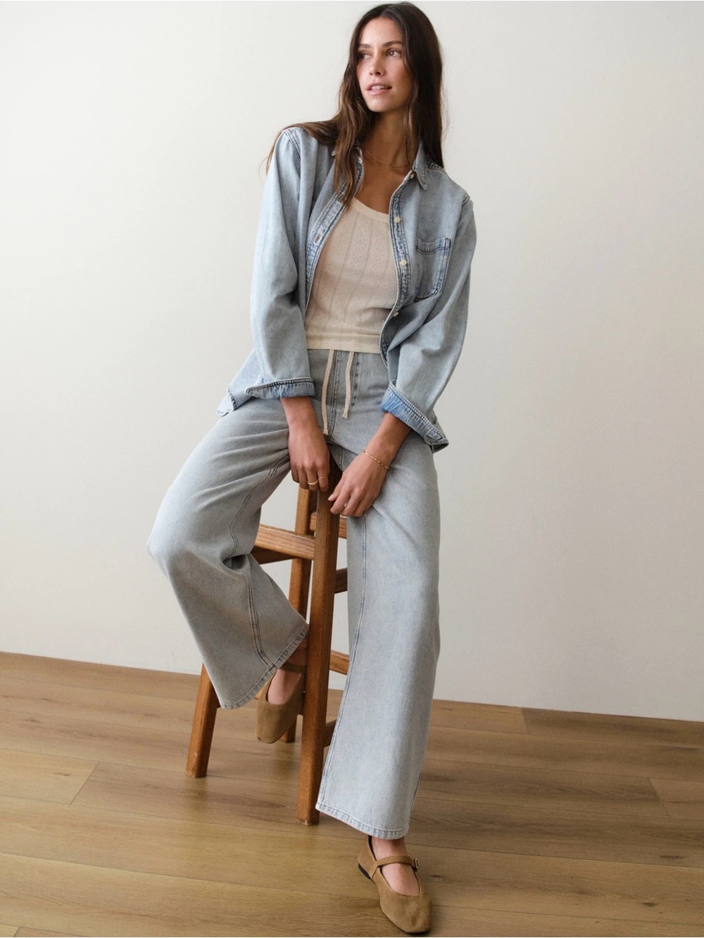 Marine Layer ‘Ella’ Wide Leg Pant